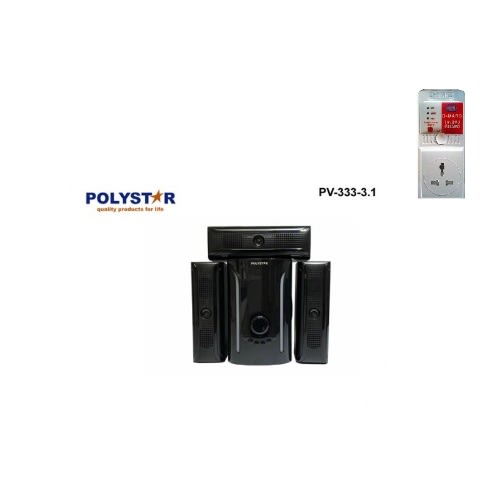 3.1ch High Class Speaker With Dvd Player Pv-3331-3.1 + Free Surge