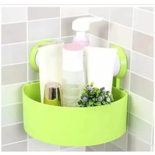 Triangle Bathroom Caddy - Green