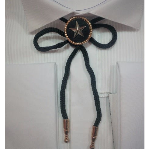 Star Collar Brooch with Rope