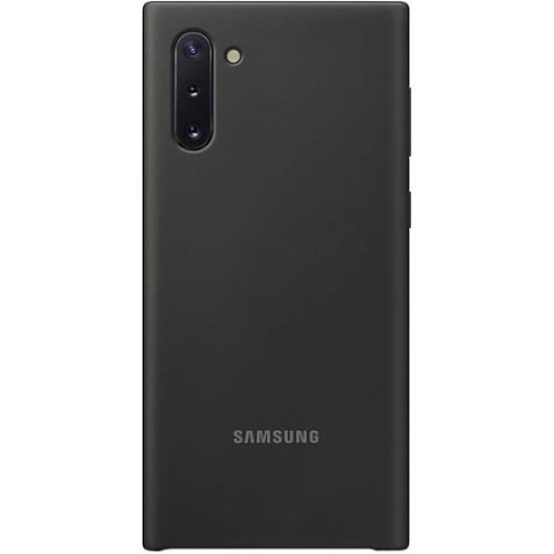 Silicone Back Case For Samsung Note 10 With Tempered Glass Screen Protector