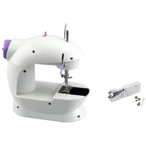 Adapter And Foot Pedal Sewing Machine + Handy Stitch Sewing Machine
