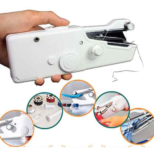 Adapter And Foot Pedal Sewing Machine + Handy Stitch Sewing Machine