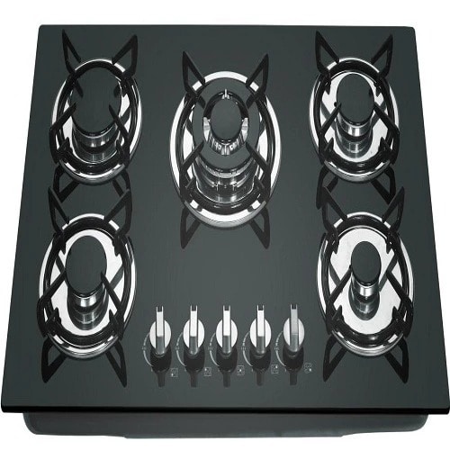 5-burner Glass Built-in Hob - 90cm