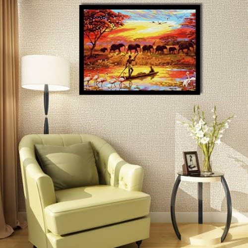 Framed Artwork Painting