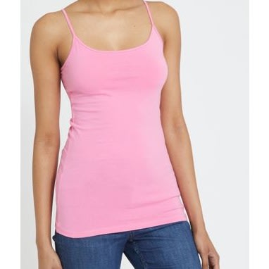 Cotton Vest For Ladies - Pink