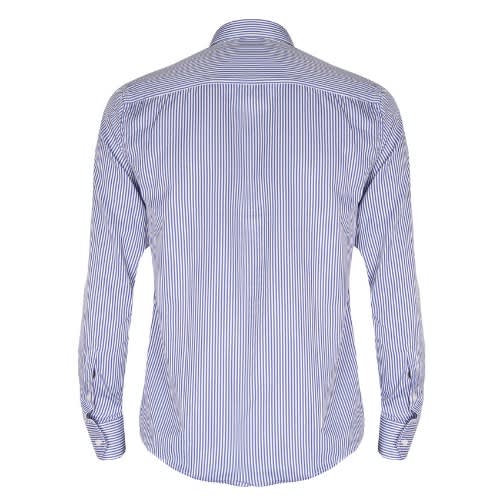 Premium Striped Detailed Men Shirt – Blue. Msht-4427