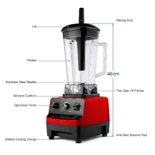 Heavy Duty Commercial Blender -2L - 5000w