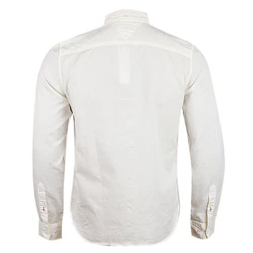 Slim Fit No-tuck Cotton Shirt