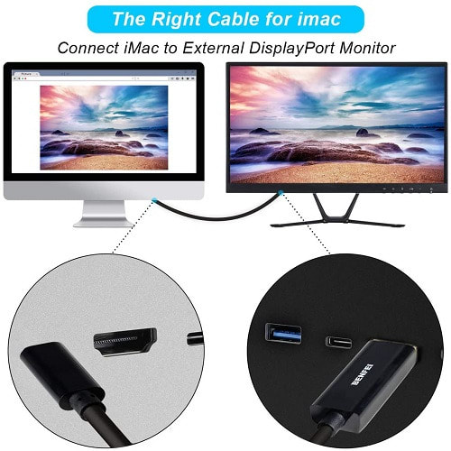 USB C To Display Port Cable