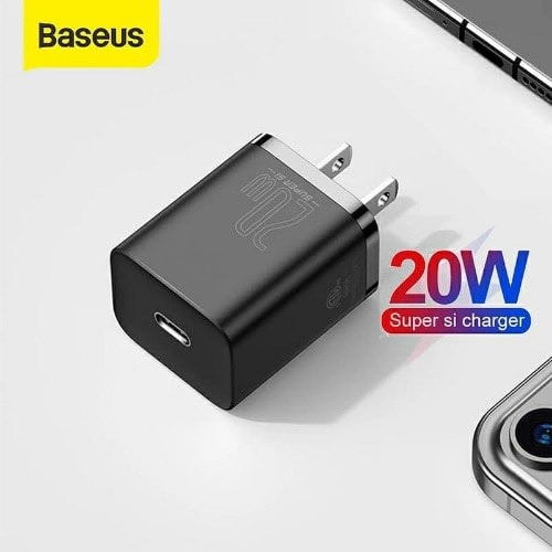 Baseus Super Fast Charger 20w Pd Super Usb C Plug Charger For Iphone 12 Series