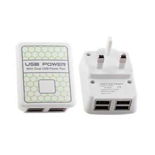 Usb Power Adapter With 4 Usb Power Port