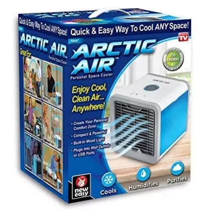 Portable Personal Space Air Cooler + Humidifier