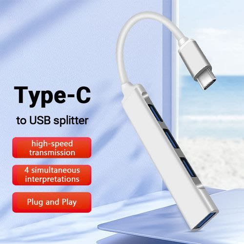 Usb Type C Hub Adapter - 4 In 1
