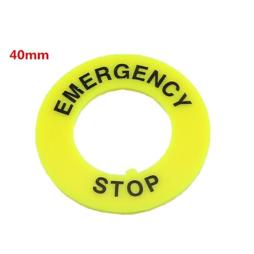 Emergency Stop & Push Button Switch - Ac 660v 10a -5 Pieces