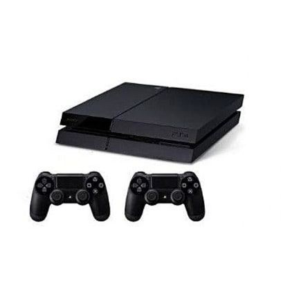 Playstation 4 Console 500gb With 2 Dualshock Controllers