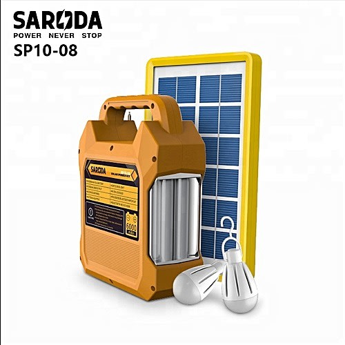 Multi-functional Solar Power Kit And Music System With Fm Radio