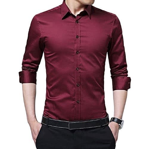 Men's  Long-sleeved Shirt
