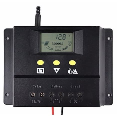 60a Solar Charge Controller - 12v 24v LCD Screen Display