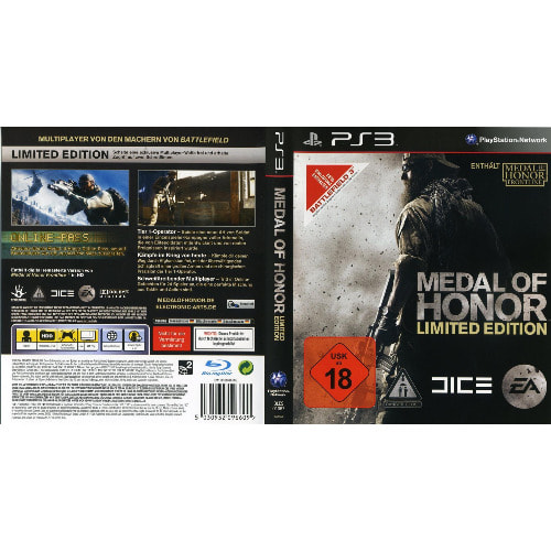 Medal Of Honor Limited Edition Ps3