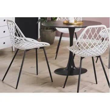 Eames Inspired Chairs - 2pieces - White