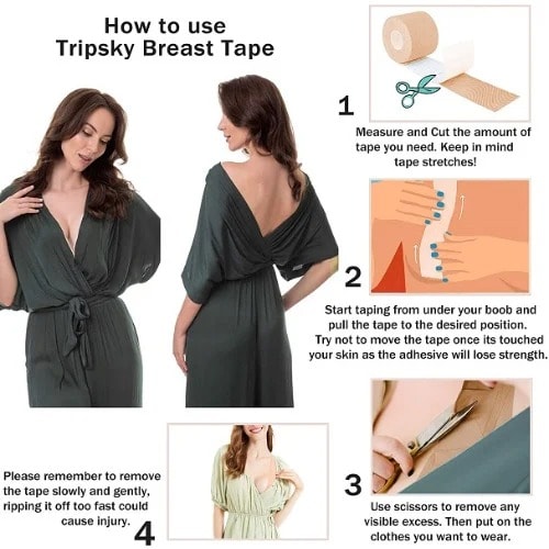 Adhesive Tape Breast Lift Boob Tape