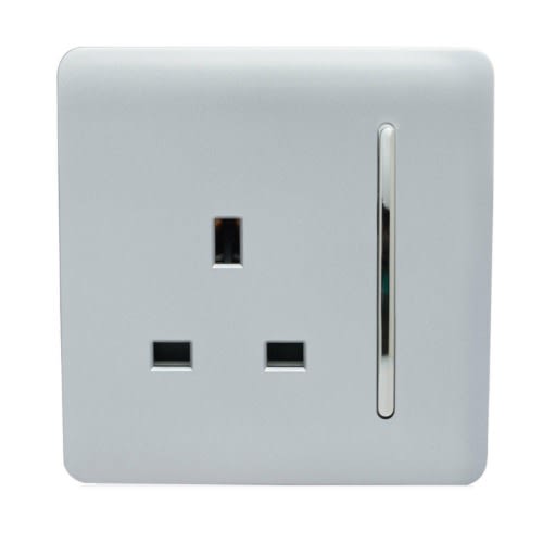 Uk 13a Silver Socket