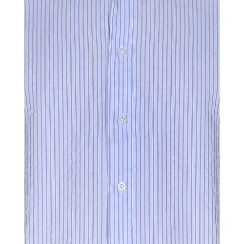 Men’s Striped Shirt- Blue. Msht-4432