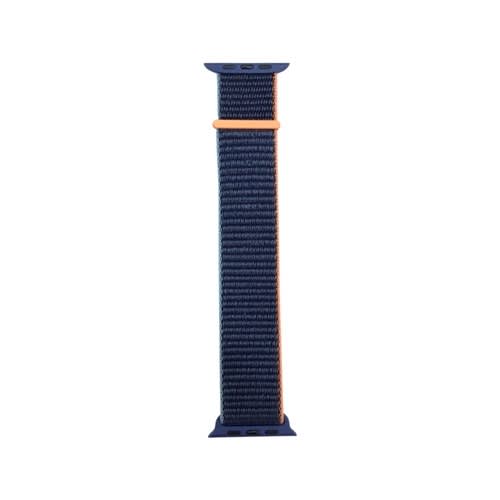 Nylon Strap For Apple Watch All Series - 45mm - 44mm - 42mm - Midnight