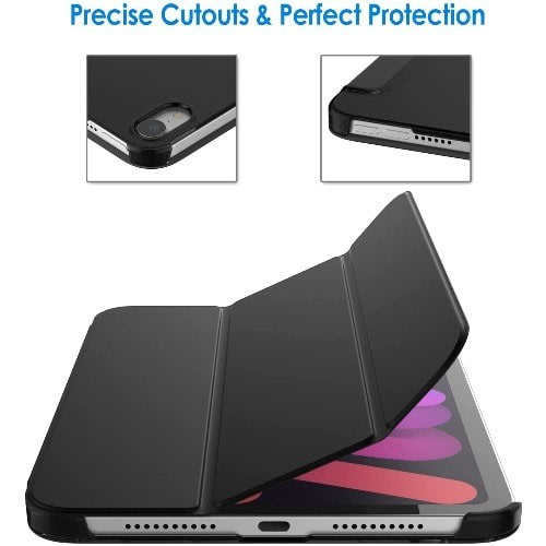 Slim Shockproof Flip Smart Cover With Auto Wake & Sleep For New iPad Mini 6 2021 Model