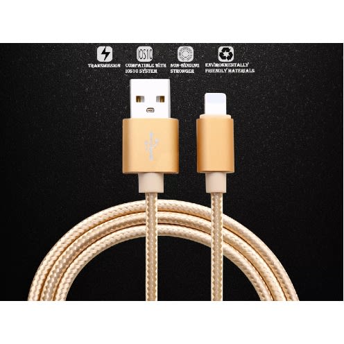 Braided Fast Charging Data Cable For iPhones