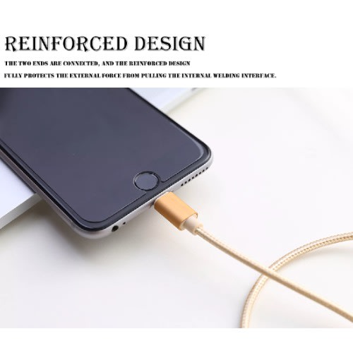 Braided Fast Charging Data Cable For iPhones