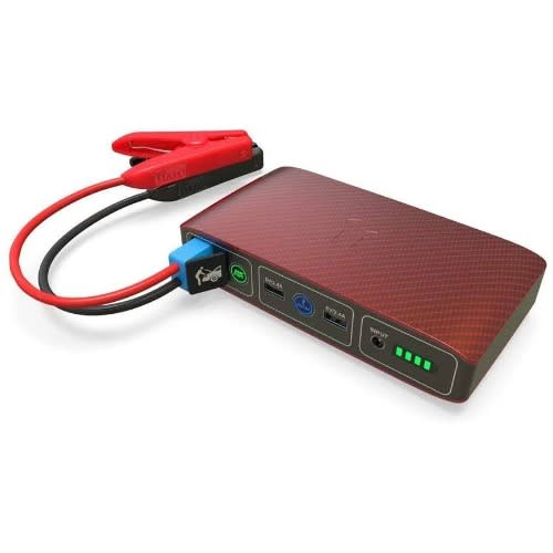 Halo Bolt 57720 Mwh Portable Phone Charger Power Bank Car Jump Starter - Red Graphite