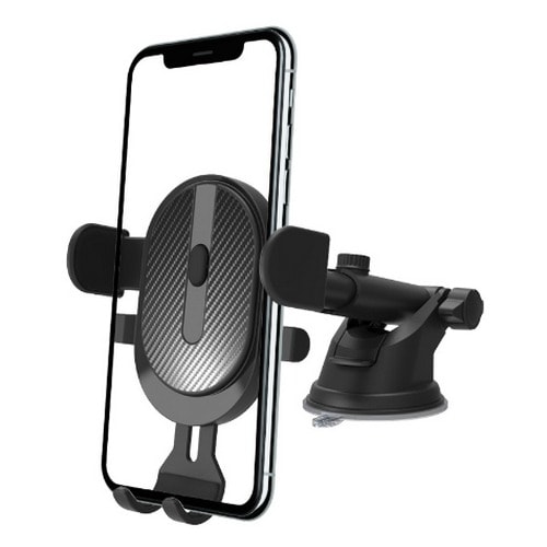 Dashboard Windshield And Air Vent Phone Holder-Black