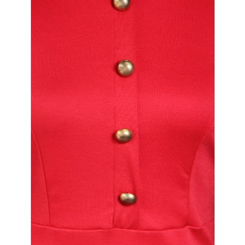 Red Corporate Dress