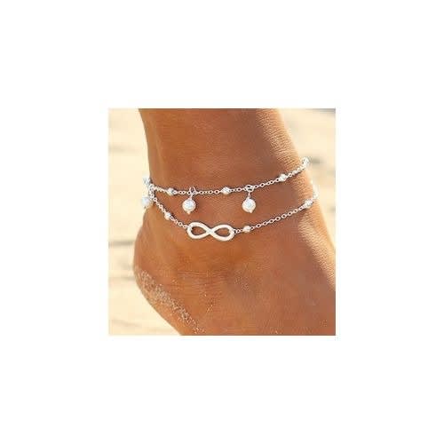5 In 1 Anklet/leg Chain- 5pc Per Set