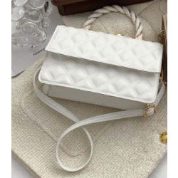 Quilted Mini Pu Leather Handbag