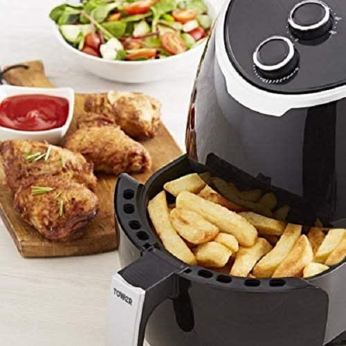 4 Litre Air Fryer -Black