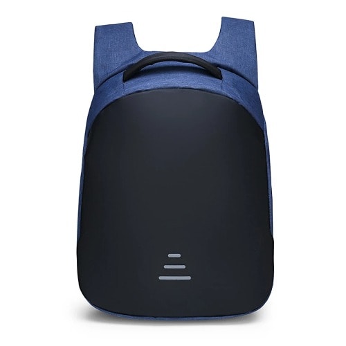 Anti-theft Water Resistant Backpack - Blue