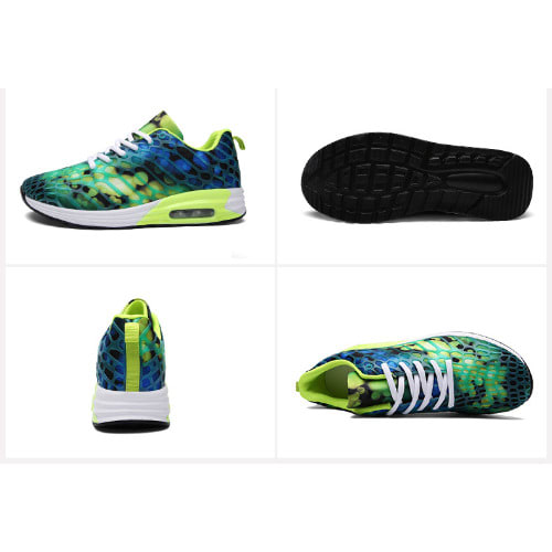 Unisex Sports Sneakers - Green