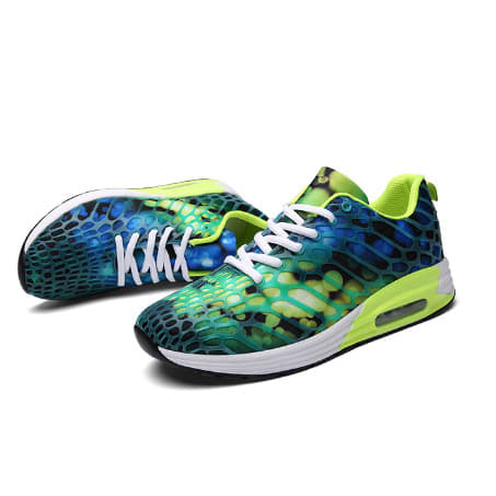 Unisex Sports Sneakers - Green