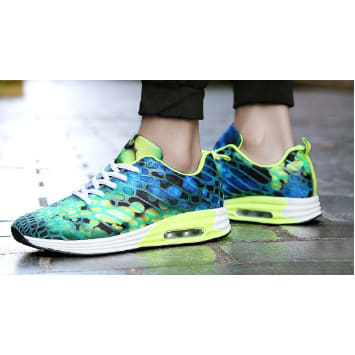 Unisex Sports Sneakers - Green