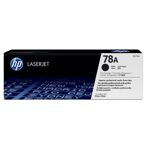 Hp 78a Black Original Laserjet Toner Cartridge -ce278a