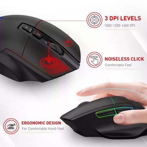 Wireless Mouse Rechargeable