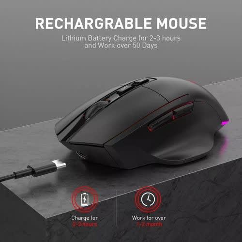 Wireless Mouse Rechargeable