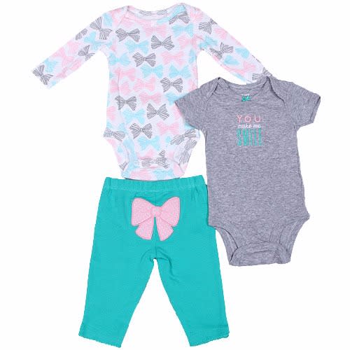 3-Piece Bow Design Set