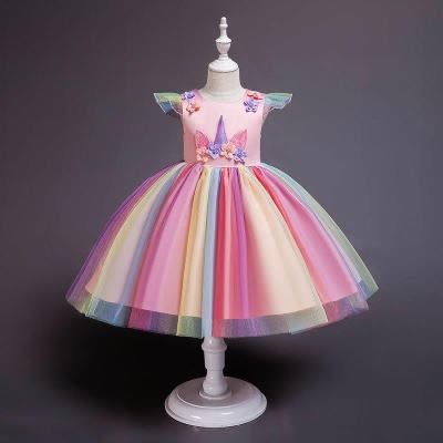 Big Girl Unicorn Ball Gown