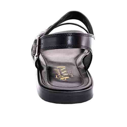 Weave-pattern Sandal Black And Burgundy