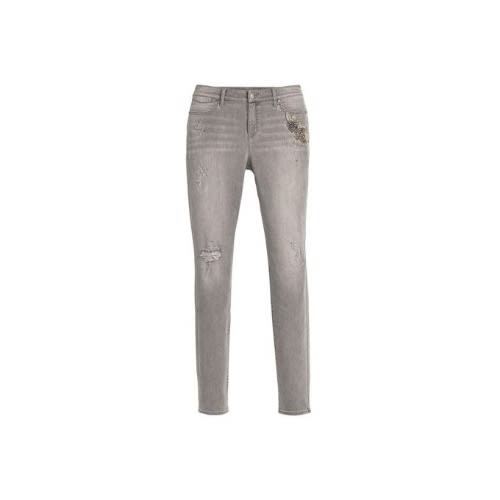 Platinum Embellished Jeggings