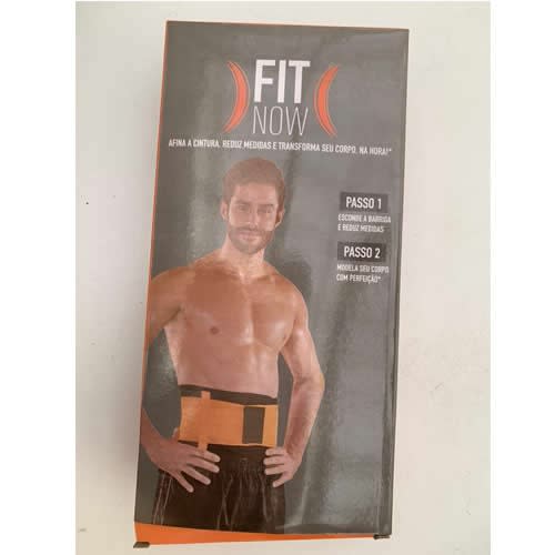 Fit Now Women's Tummy Trimming Belt - Black/orange