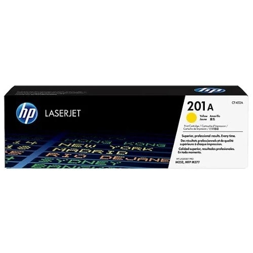 201a Yellow Original LaserJet Toner Cartridge - cf402a